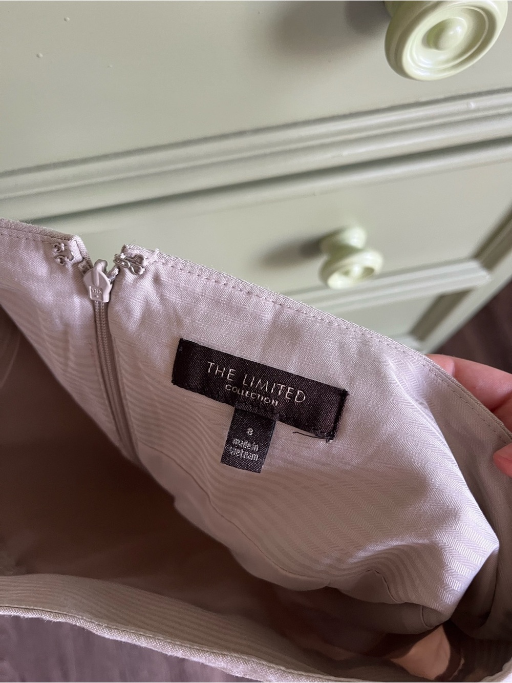 The Limited Beige Pencil Skirt - Picture 3 of 3